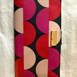 Kate Spade Pink and Red Wallet